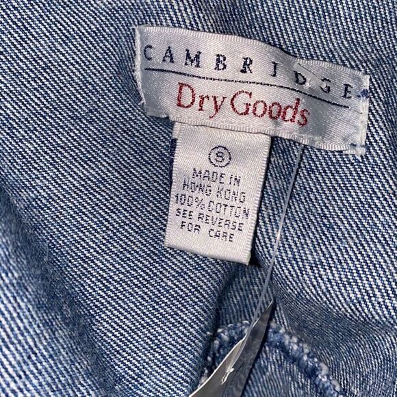 Cambridge Dry Goods vintage Aztec print jean jacket NWT small - Picture 11 of 11